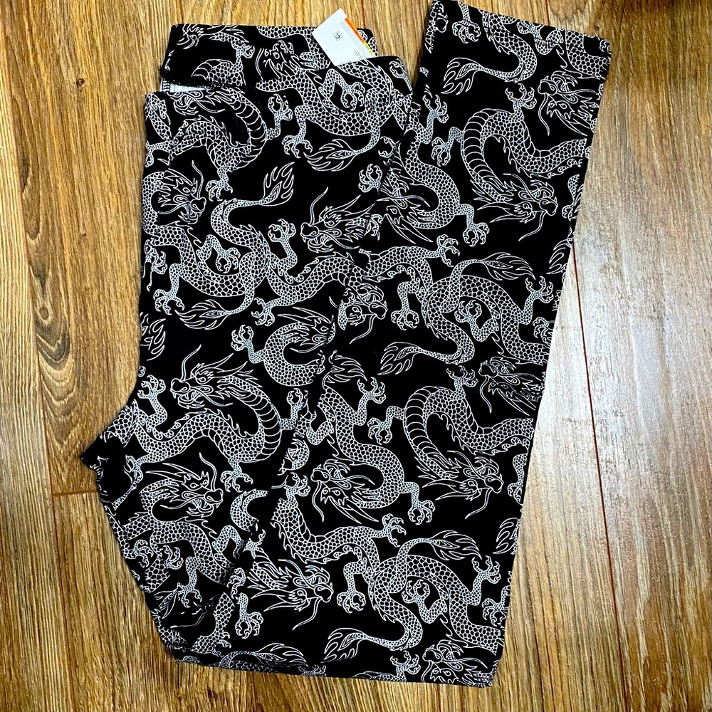 NoBo Dragon Leggings Juniors Size M